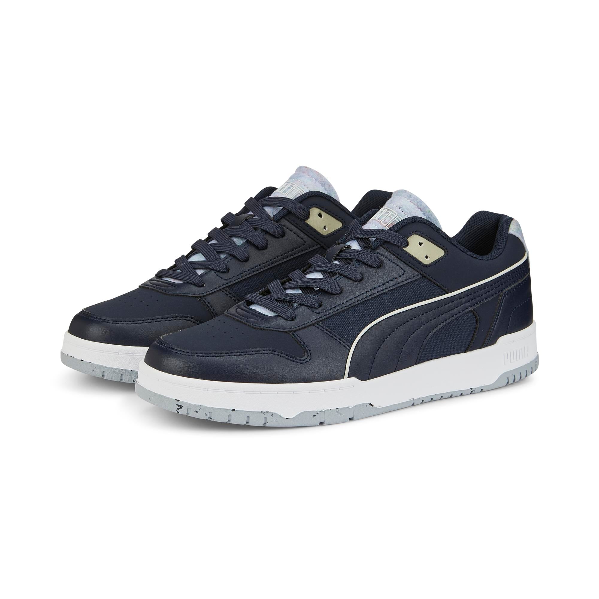 PUMA FM RBD GAME LOW BETTER PARISIAN NIGHT-PRISTINE-PEBBLE - Shazem