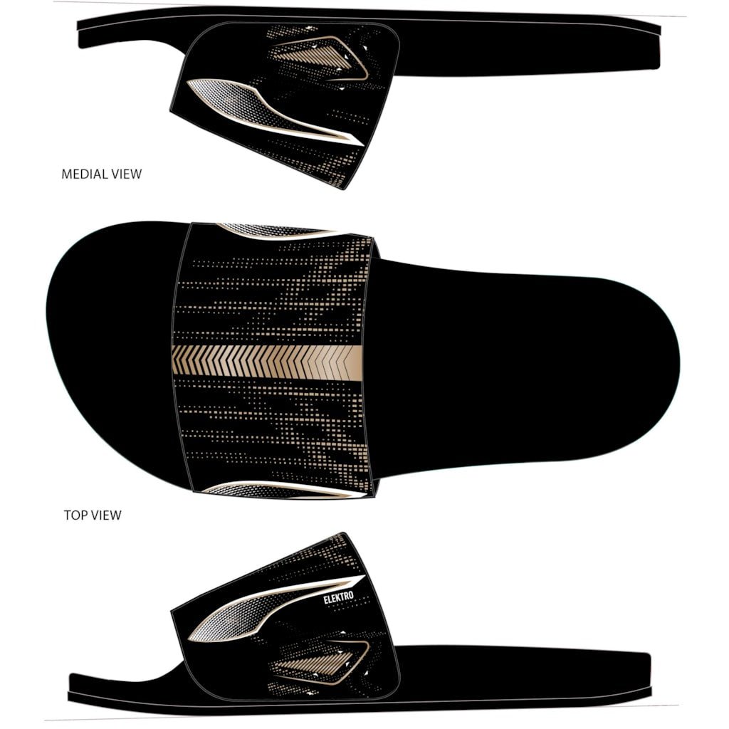 Puma Poolcat Slide Elektro Black - Shazem - MENS SANDALS - PUMA