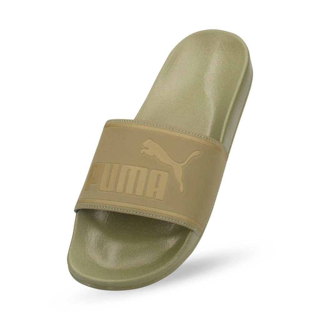 Puma Poolcat Slide Focus Olive - Shazem - MENS SANDALS - PUMA