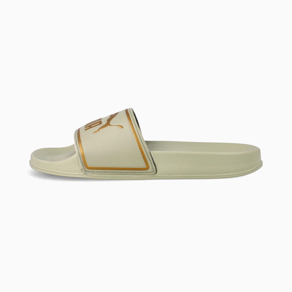 Puma Poolcat Slide Green - Shazem - WOMENS SANDALS - PUMA