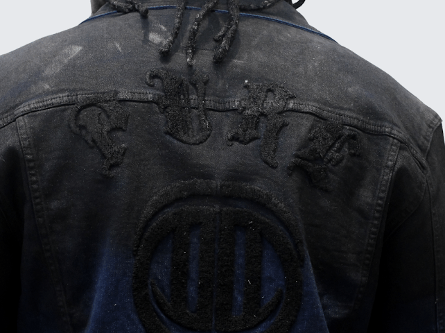 Pure Premium Borso Denim Wax Jacket - Shazem - MENS JACKETS - PURE PREMIUM