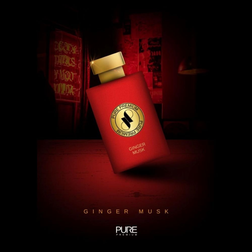Pure Premium Ginger Musk Parfum - Shazem