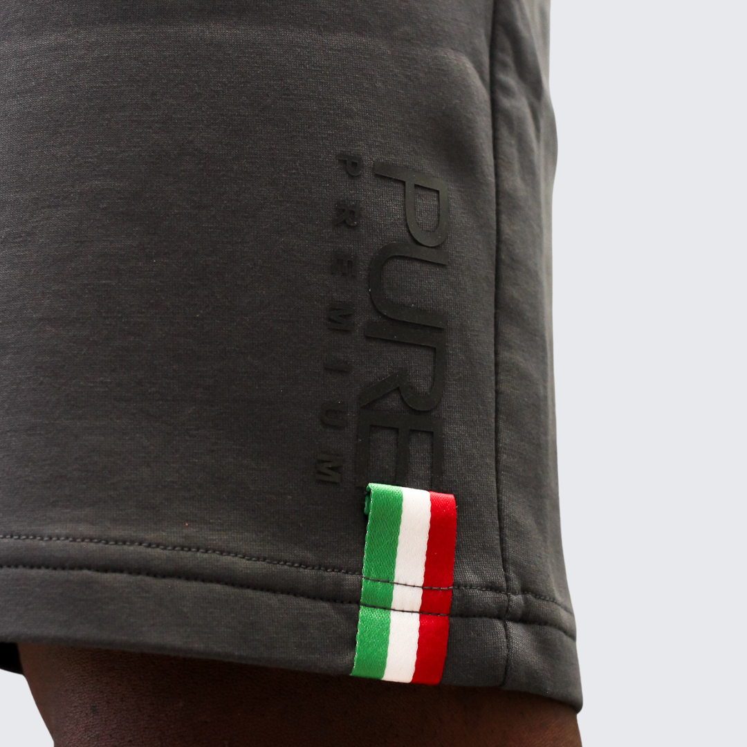 PURE PREMIUM CM LONO SHORTS GREY - Shazem