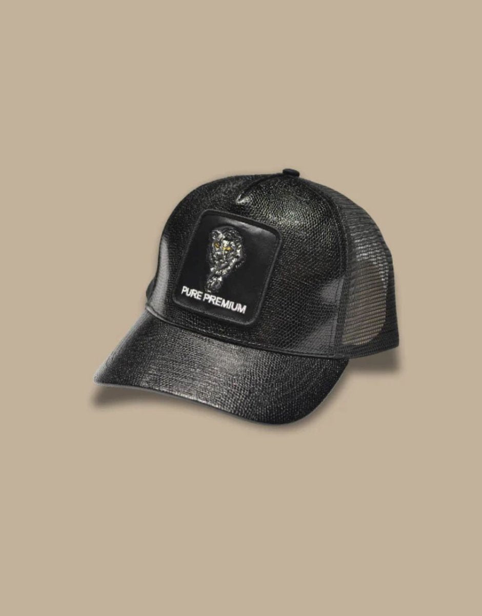 Pure Premium Pantera Black Cap - Shazem - UNISEX HEADWEAR - PURE PREMIUM