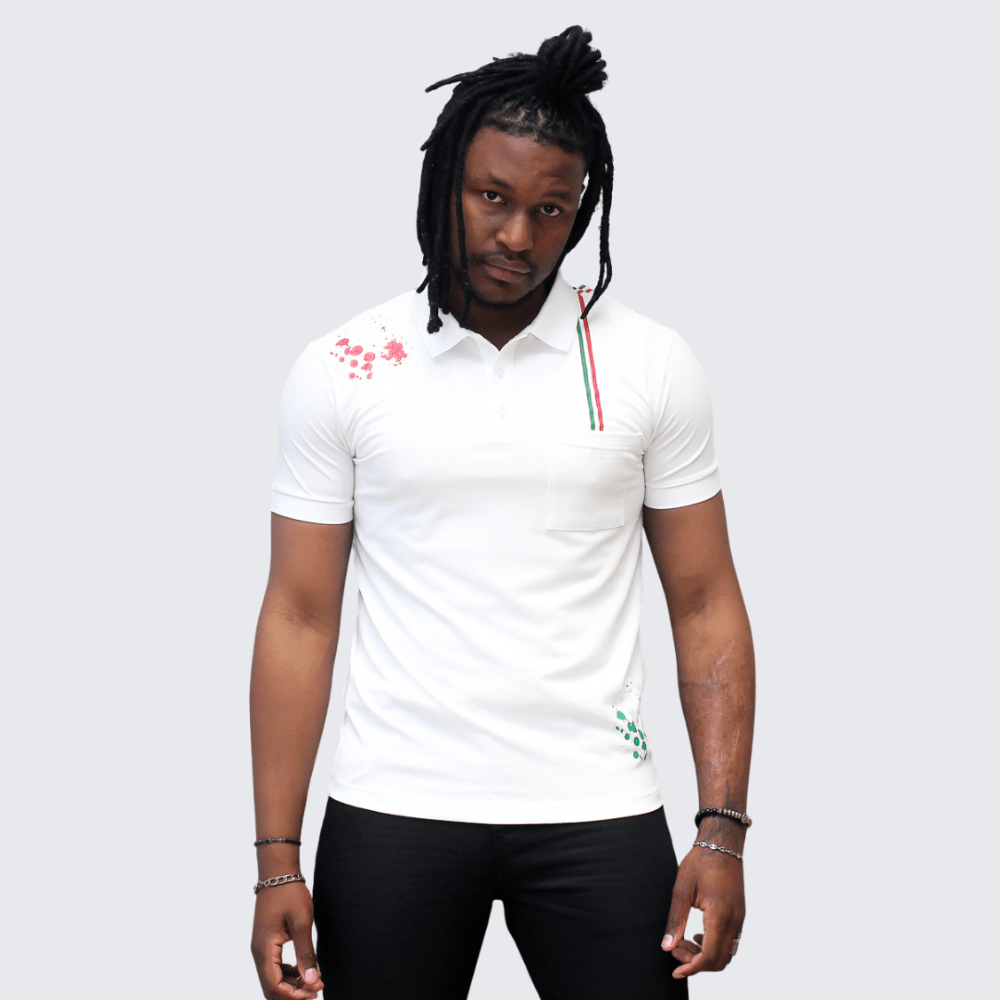 Pure Premium Vichi Golfer White - Shazem - MENS GOLFER - PURE PREMIUM