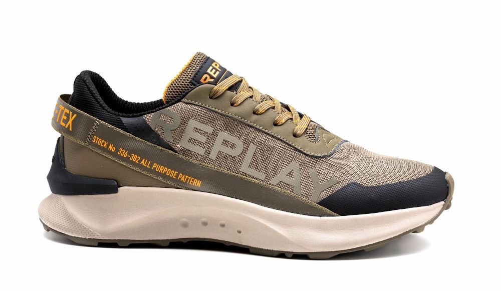 Replay Altair Goretex Mil Green - Shazem - MENS SNEAKERS - REPLAY