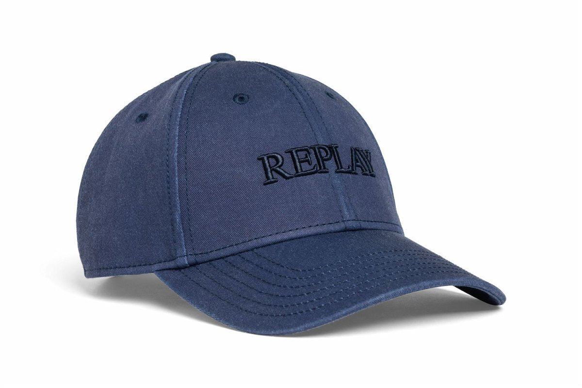 Replay AX4161 Cap Majolica Blue - Shazem - UNISEX HEADWEAR - REPLAY