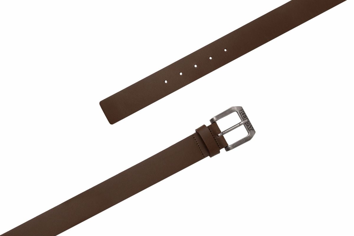 Replay Belt Dark Brown Wood - AM2417 - Shazem - MENS BELTS - REPLAY