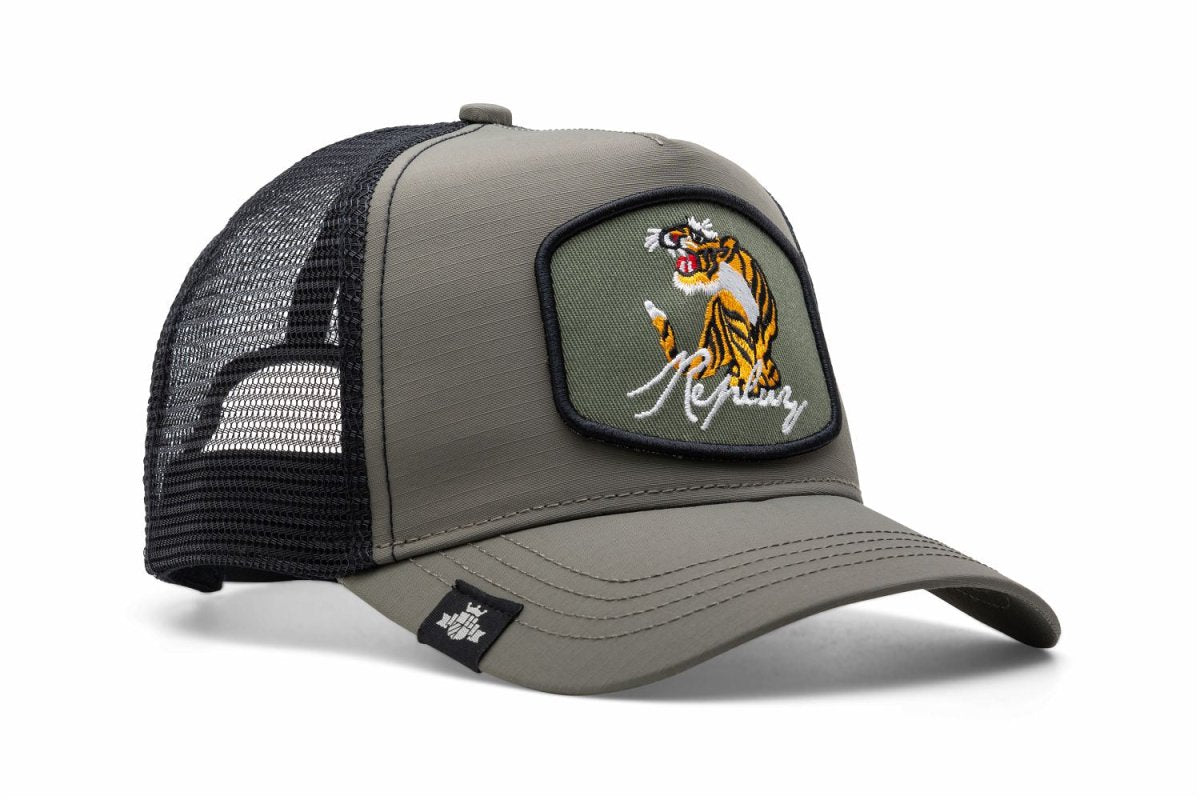 Replay Cap Dusty Olive - Am4419 - Shazem - MENS HEADWEAR - REPLAY