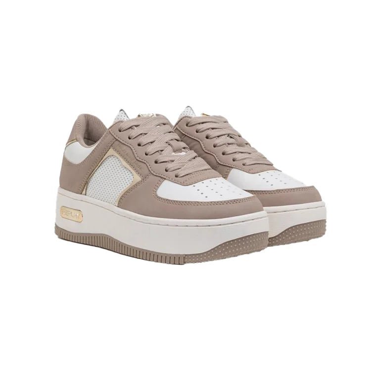 Replay Epic High Double White/Beige - Women - Shazem - WOMENS SNEAKERS - REPLAY