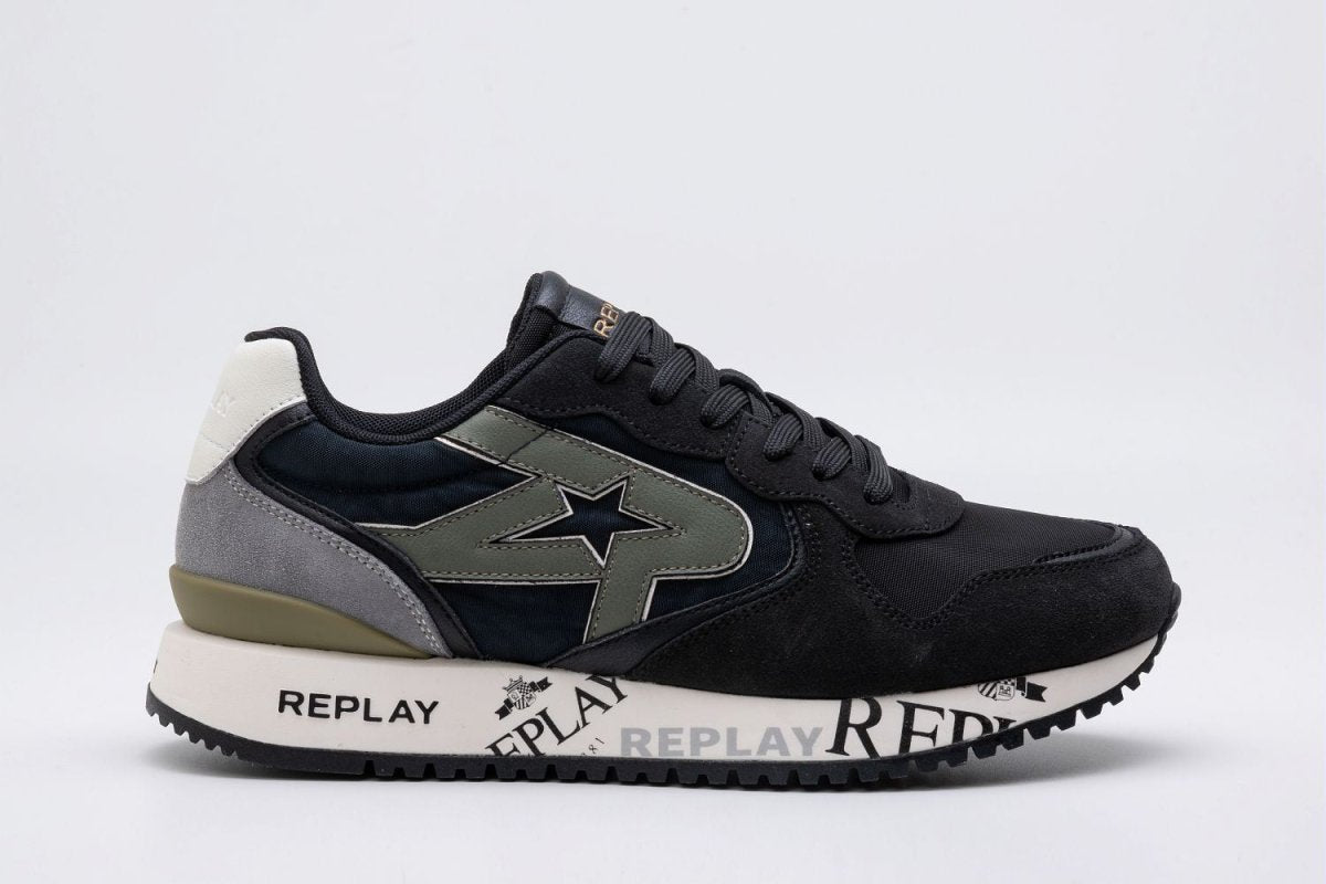 Replay Fiber M Print Black - Shazem - MENS SNEAKERS - REPLAY