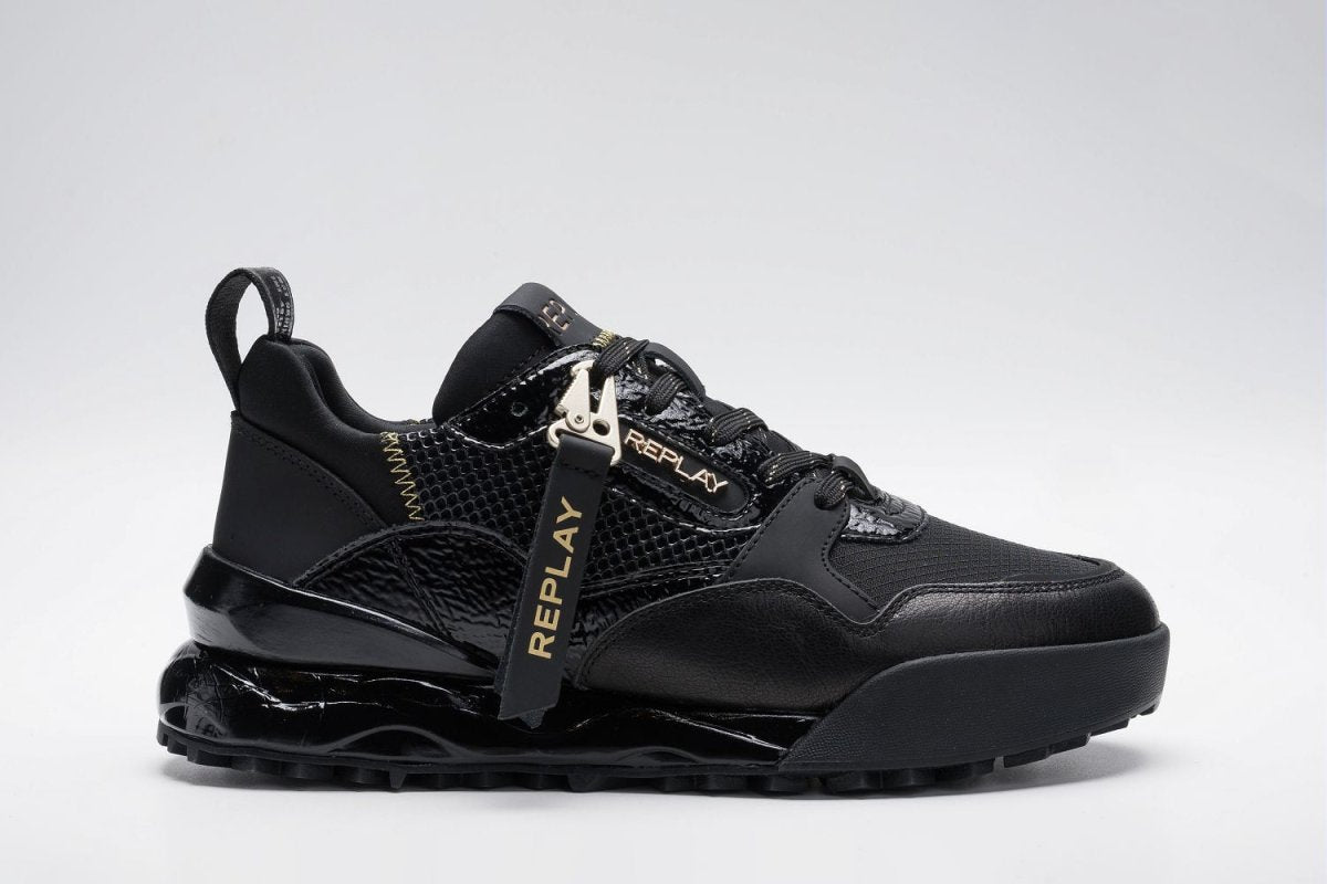 Replay Field Triple Black - Shazem - WOMENS SNEAKERS - REPLAY