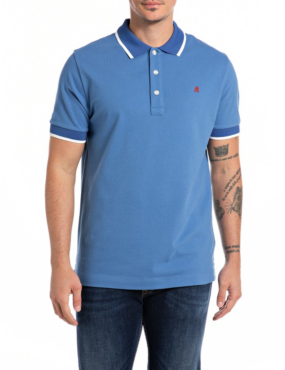 Replay Golfer Violet - M6892 - Shazem - MENS GOLFER - REPLAY