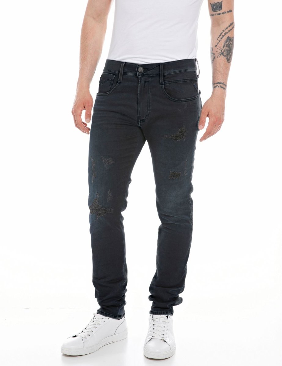Replay Hyperflex Anbass Jeans - M914Y 6661XBBR - Shazem - MENS JEANS - REPLAY