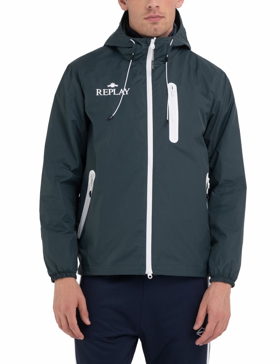 Replay Jacket Green - M8318 - Shazem - MENS JACKETS - REPLAY
