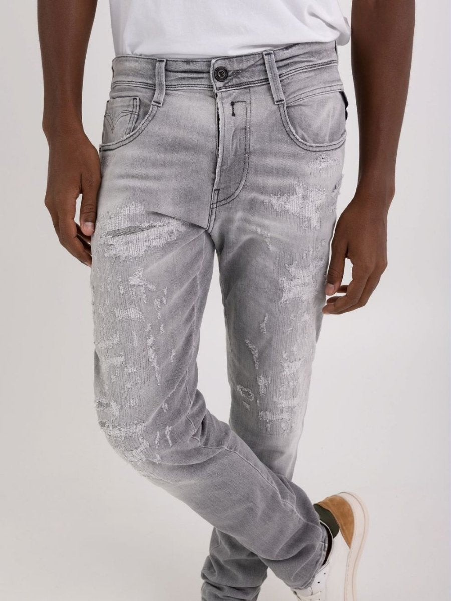 Replay Jeans Grey - M914Q 199 - Shazem - MENS JEANS - REPLAY