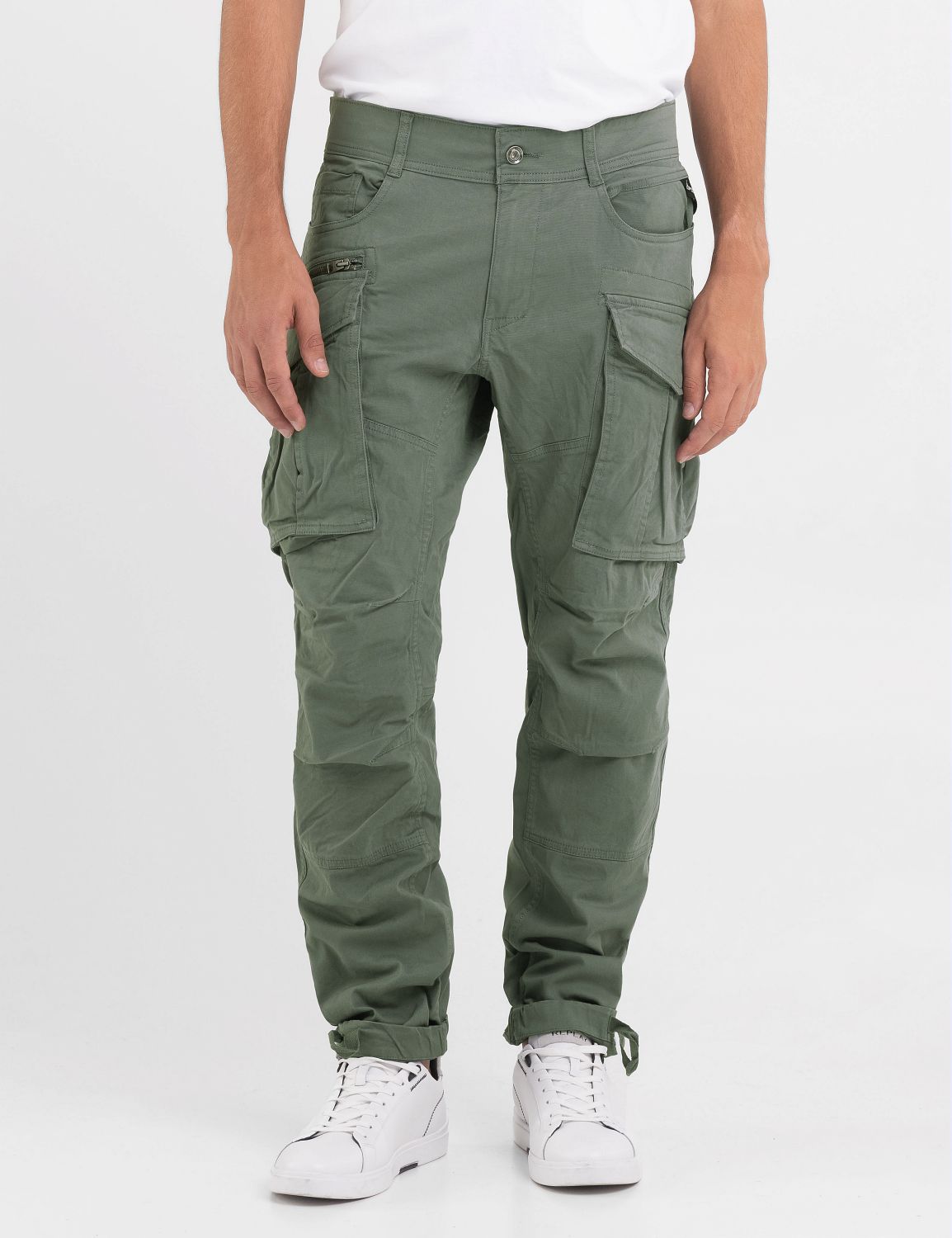 REPLAY CM CARGO AVIATOR GREEN-M9873A - Shazem