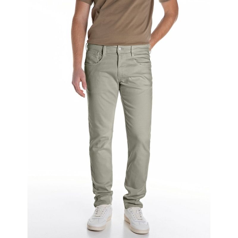 REPLAY CM M914Y JEAN LIGHT SAGE GREEN - Shazem