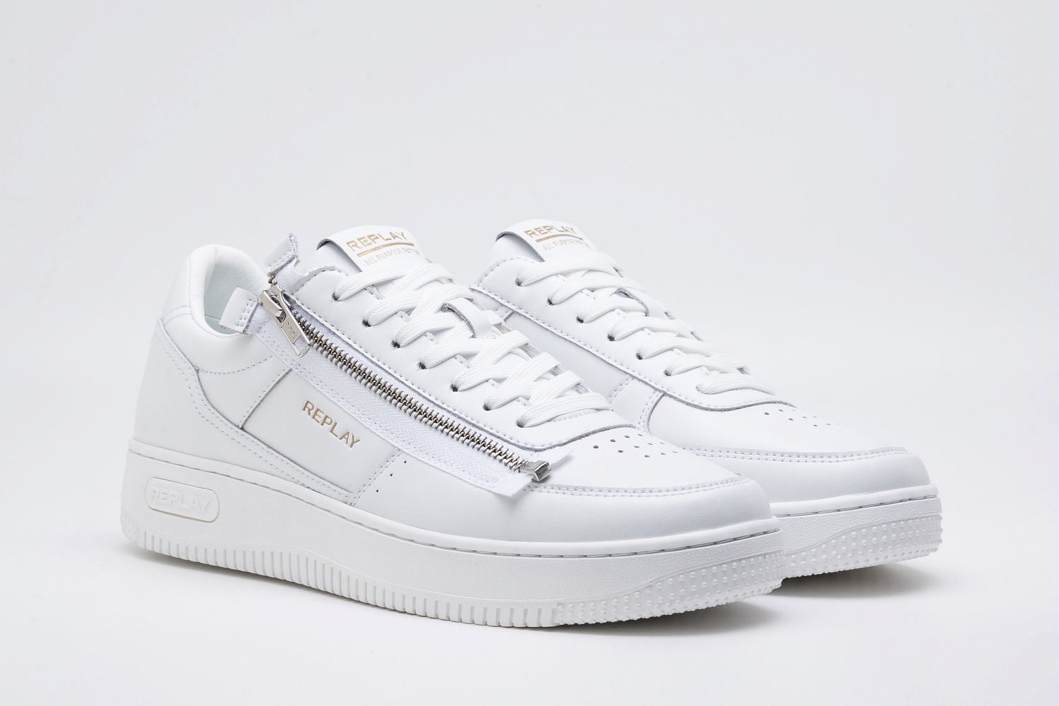 REPLAY FM EPIC M ZIP WHITE - Shazem