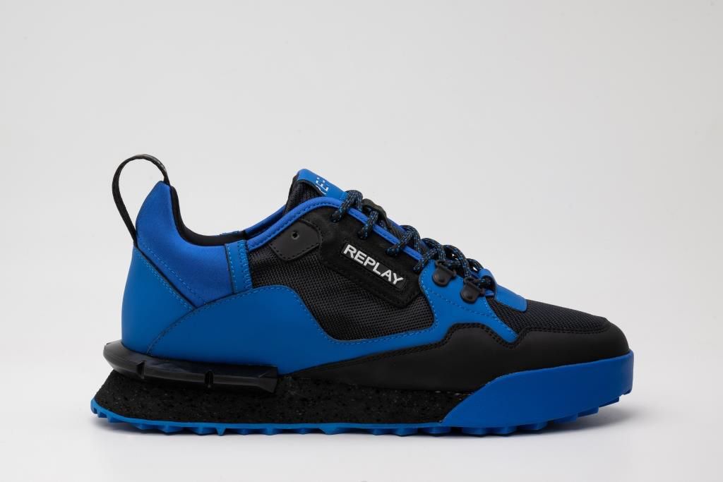 REPLAY FM FIELD SPEED 24 BLACK BLUE - Shazem