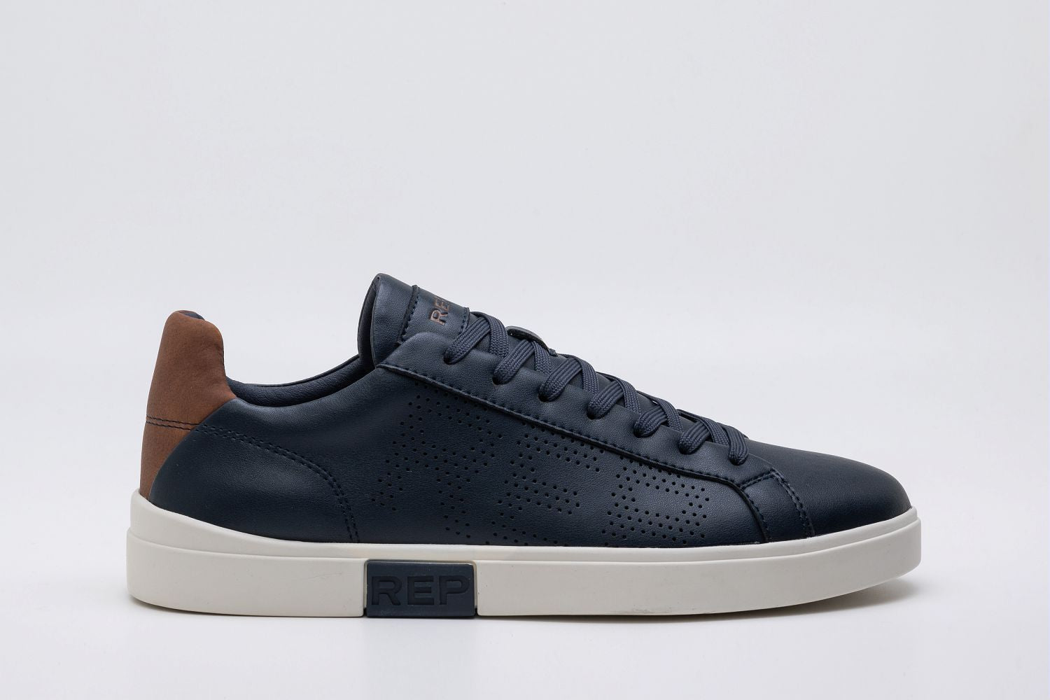 REPLAY FM POLYS STUDIO NAVY BROWN - Shazem
