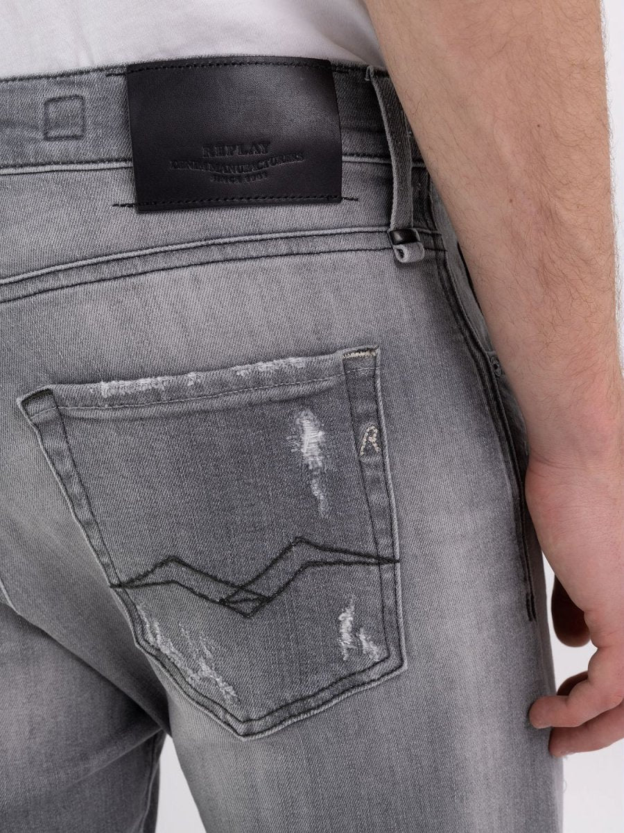Replay Mickym Jeans Grey - M1021Q - Shazem - MENS JEANS - REPLAY