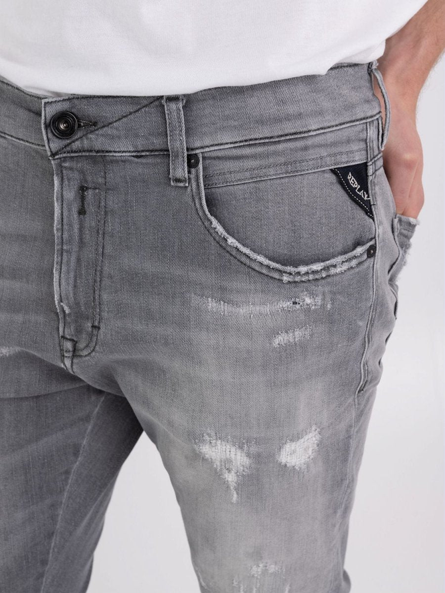 Replay Mickym Jeans Grey - M1021Q - Shazem - MENS JEANS - REPLAY