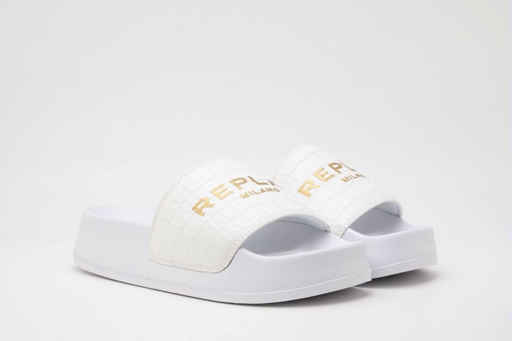 Replay New Lotty Cocco White - Shazem - WOMENS SANDALS - REPLAY