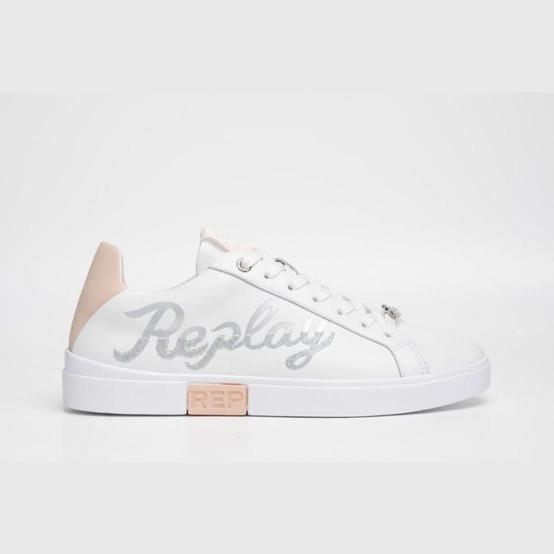 Replay Polys Write White/Nude - Shazem - WOMENS SNEAKERS - REPLAY