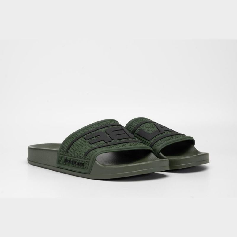 Replay Up Total Military Green/Black - Shazem - MENS SANDALS - REPLAY