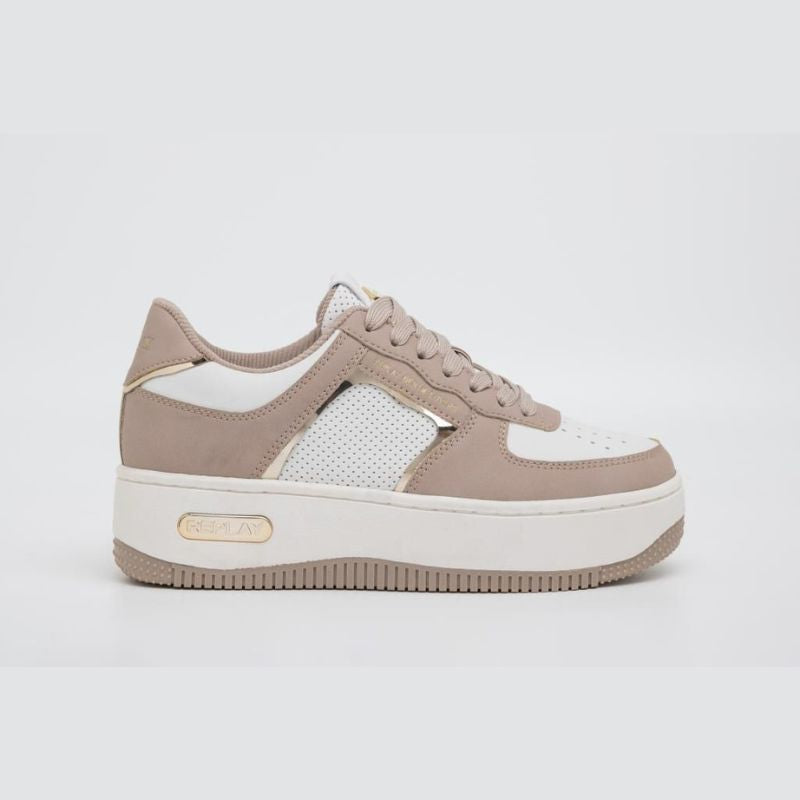 REPLAY FL EPIC HIGH DOUBLE WHITE BEIGE - Shazem