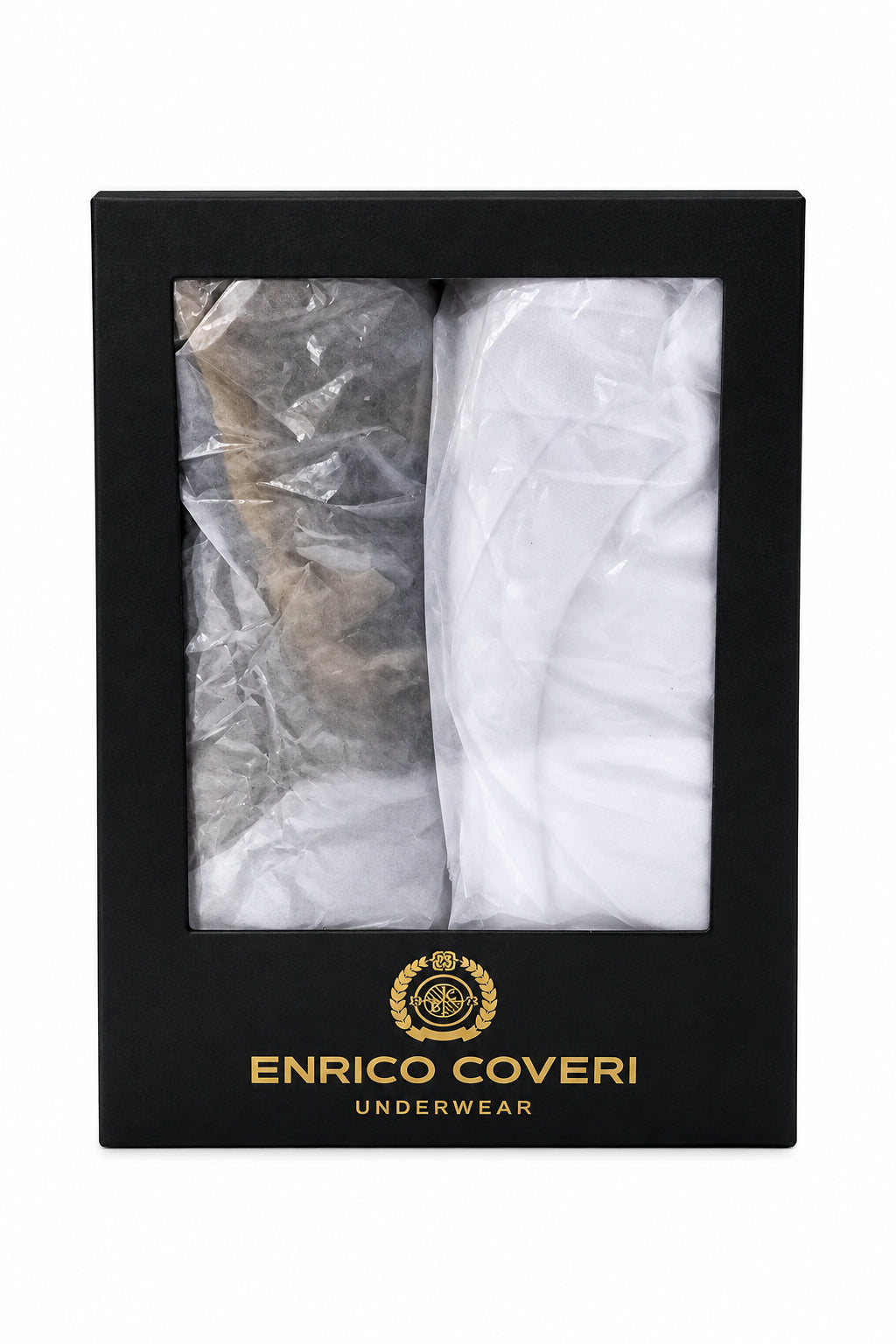 Enrico Coveri 2 Pack T-Shirt White/Black
