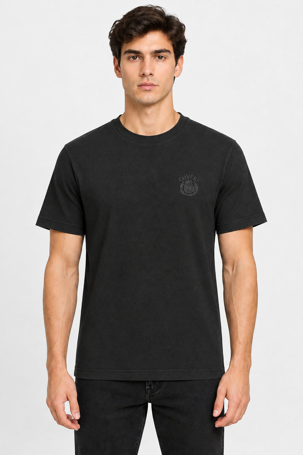 Enrico Coveri 2 Pack T-Shirt White/Black