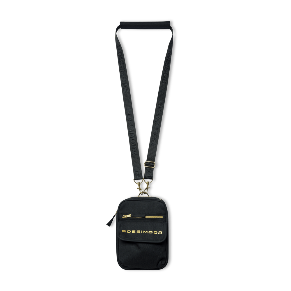 Rossimoda Floreale Slingbag Black - Shazem - UNISEX LUGGAGE - ROSSIMODA