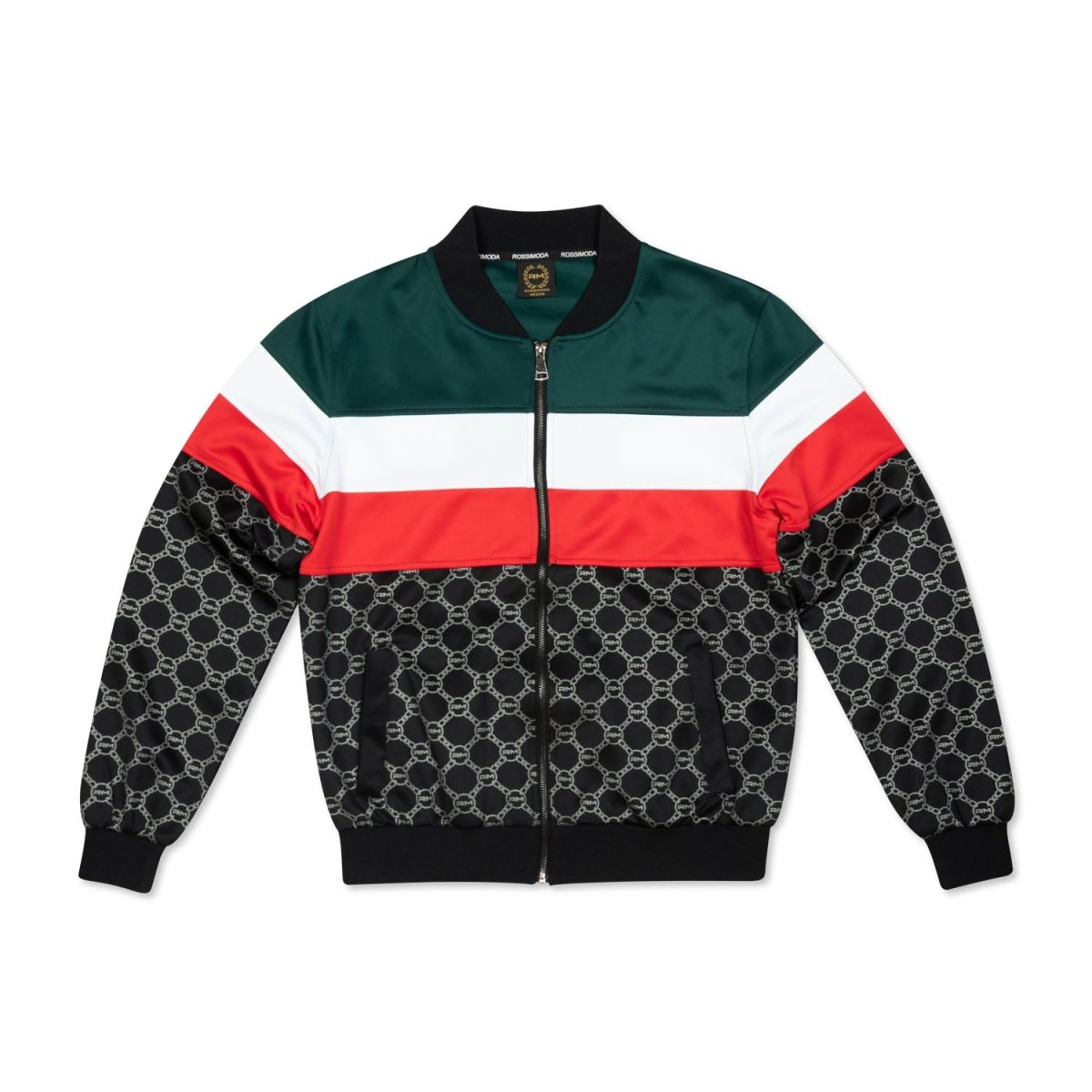 Rossimoda Gli Anelli LS Sweater Black - Shazem - MENS SWEATER - ROSSIMODA