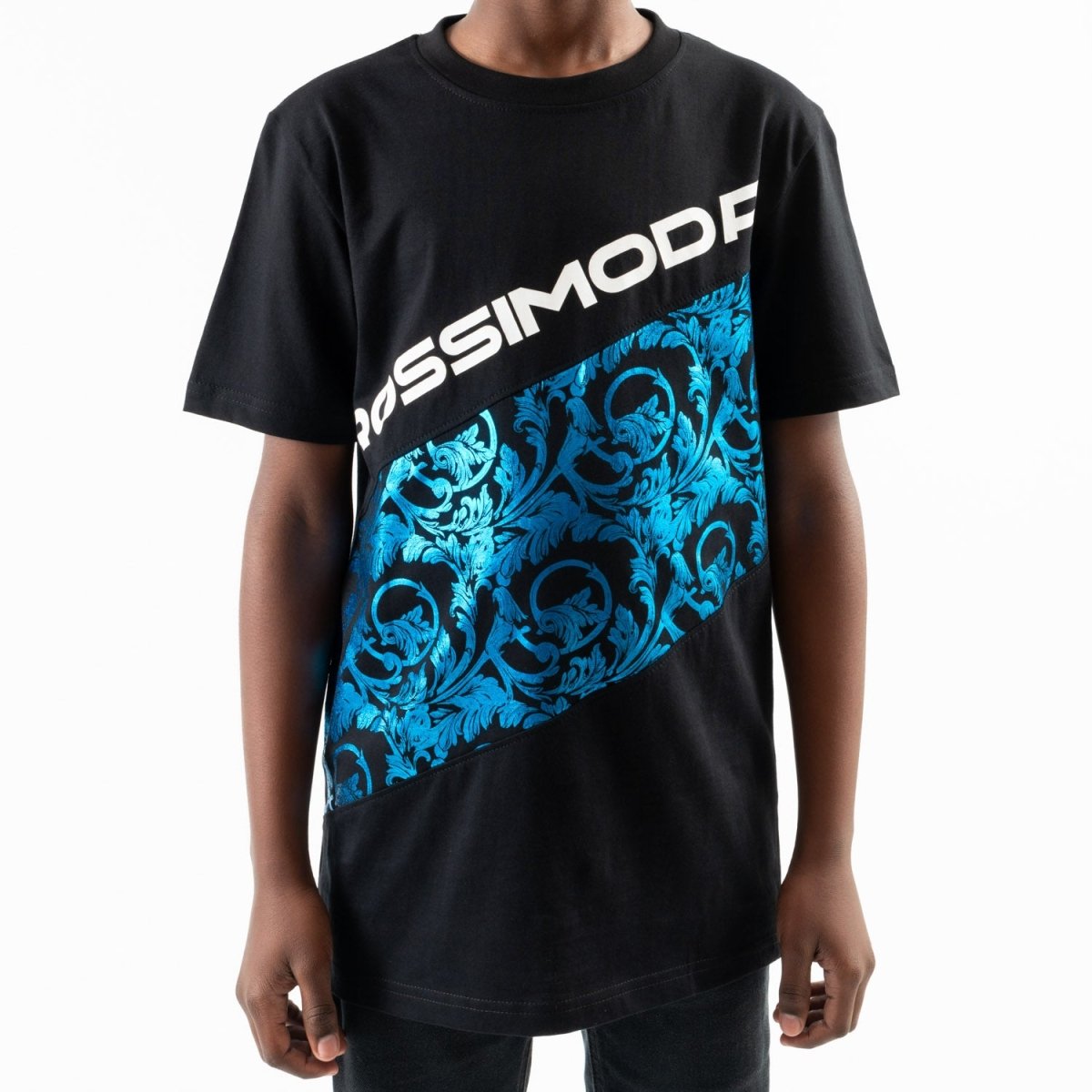 Rossimoda Junior Antico Tee White - Shazem - KIDS T - SHIRTS - ROSSIMODA