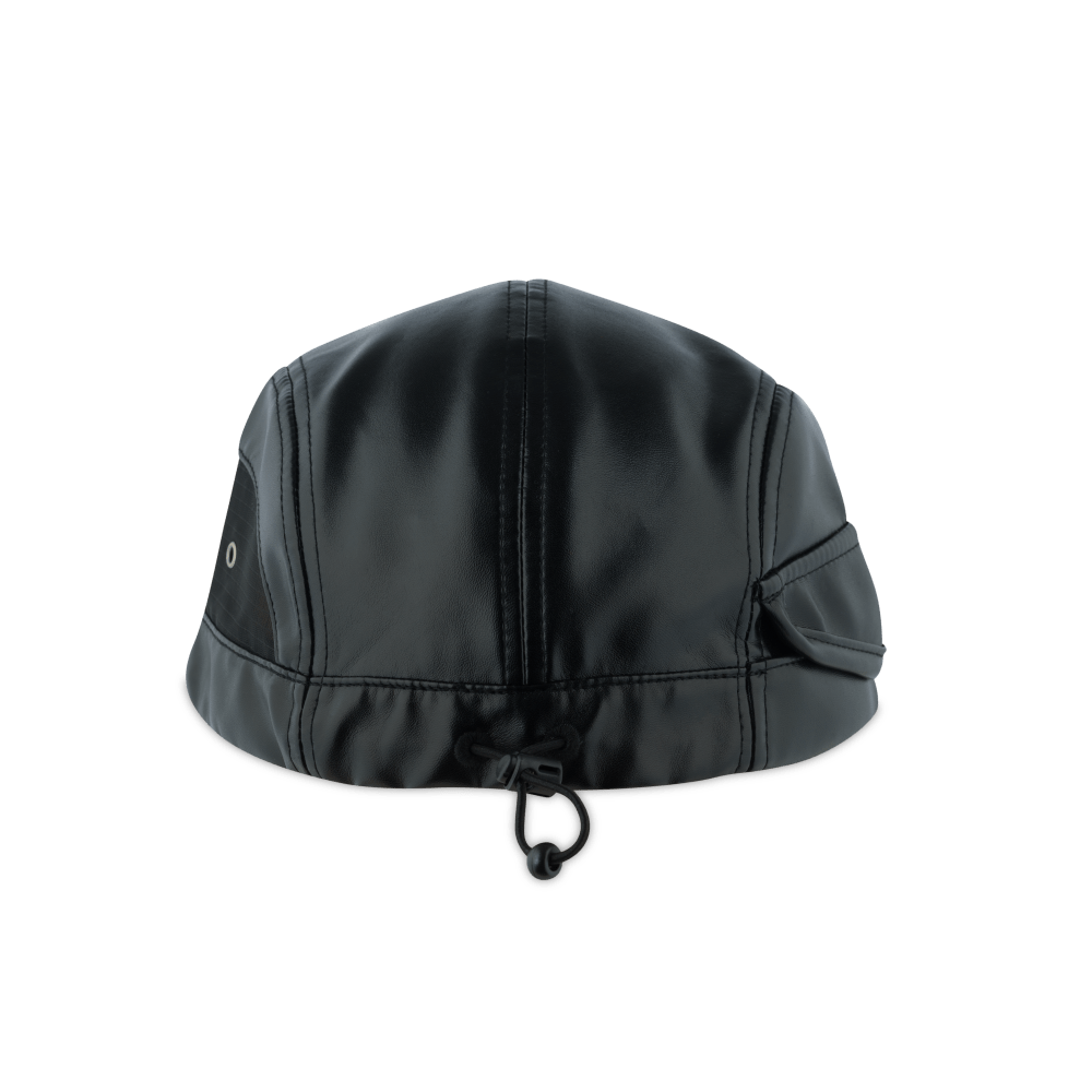 Rossimoda Lusso Gemma 5 Panel Cap Black - Shazem - MENS HEADWEAR - ROSSIMODA