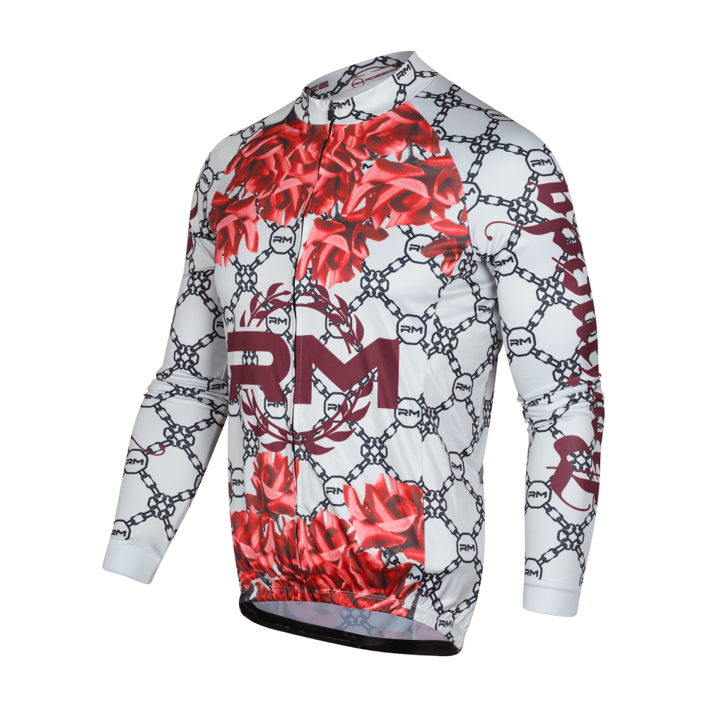 Rossimoda Martino Cycling Top White - Shazem - MENS TOPS - ROSSIMODA