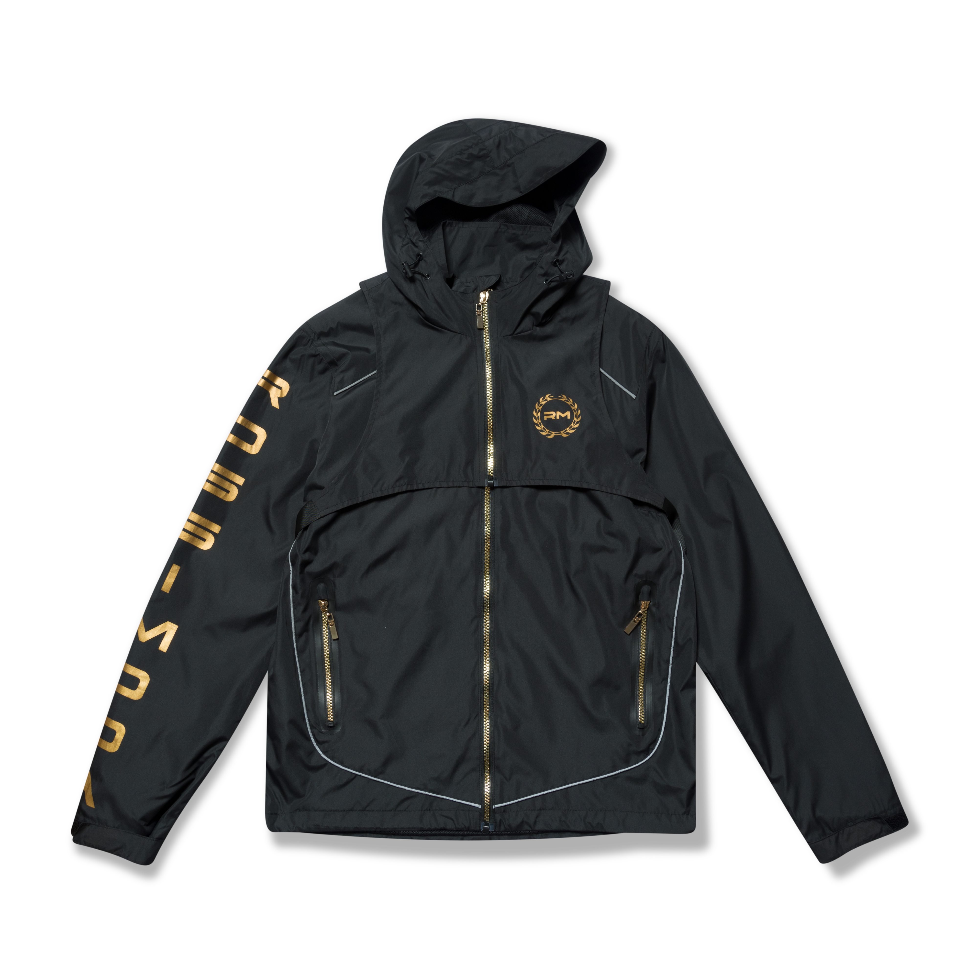 ROSSIMODA CM LUSSO WINDBREAKER BLACK - Shazem