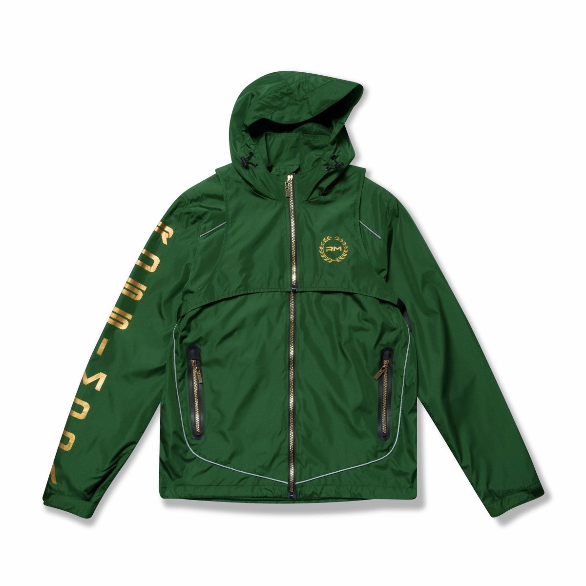 Rossimoda Verde Windbreaker Emerald - Shazem - MENS JACKETS - ROSSIMODA
