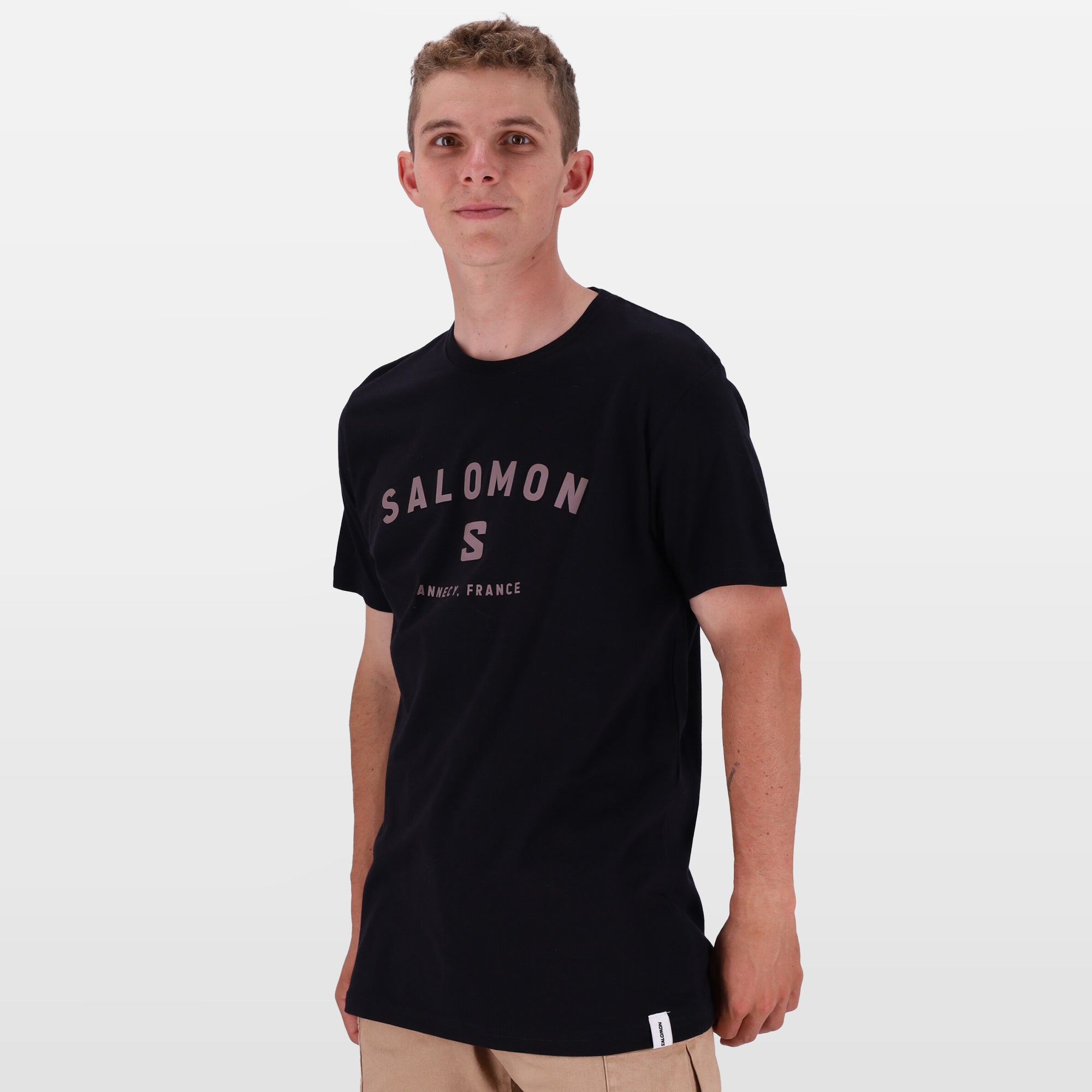 SALOMON CM ALPINE TEE BLACK - Shazem