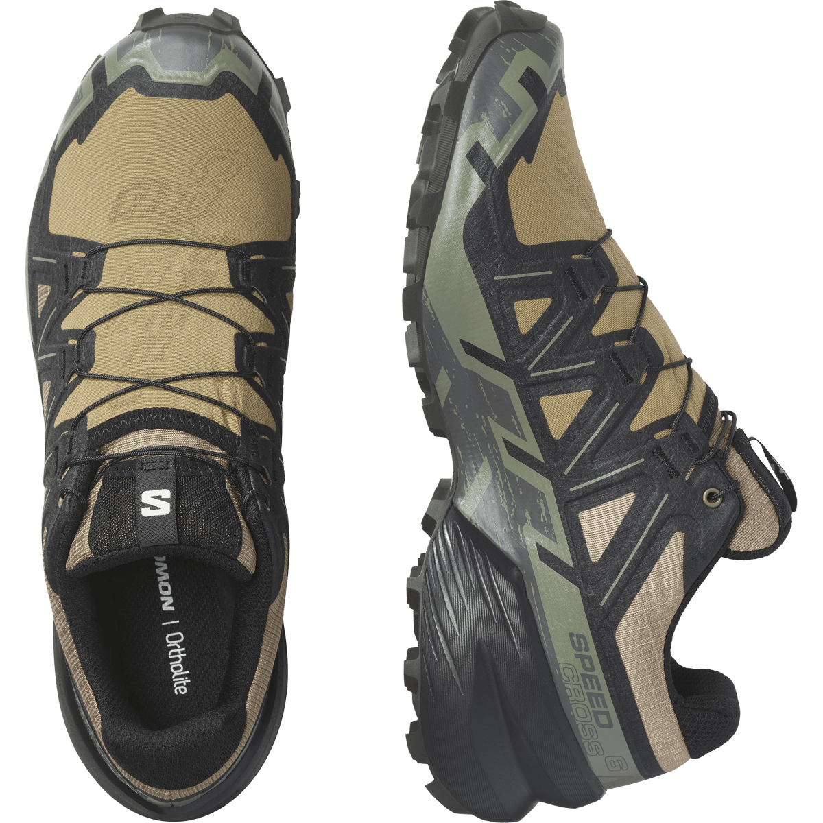 Salomon Speedcross 6 Kelp - Black - Shazem - MENS SNEAKERS - SALOMON