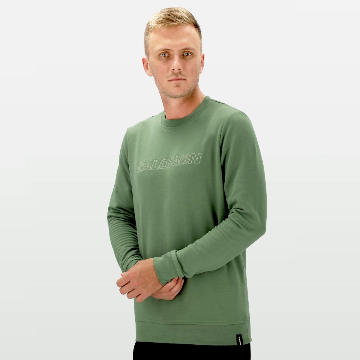 Salomon Thunder Pullover Sage Leaf - Shazem - MENS PULLOVER - SALOMON