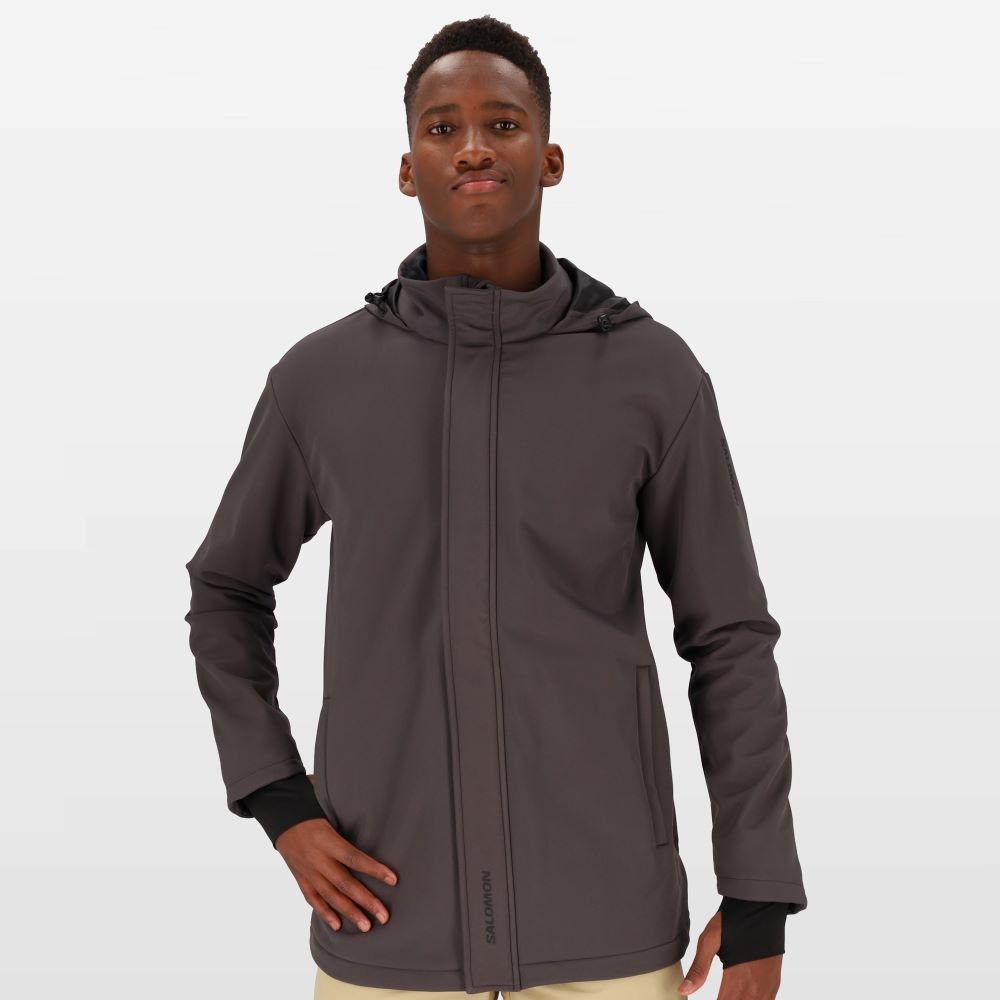 Salomon Urban Softshell Jacket Phantom - Shazem - MENS JACKETS - SALOMON