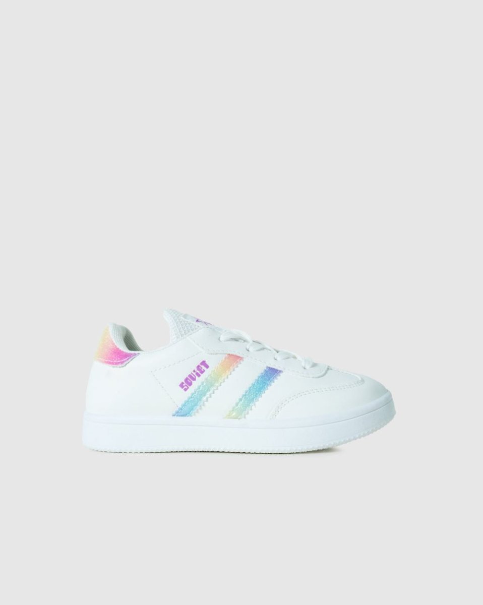 Soviet Isla 23 Fash White - Glitter - Shazem - KIDS SNEAKERS - SOVIET