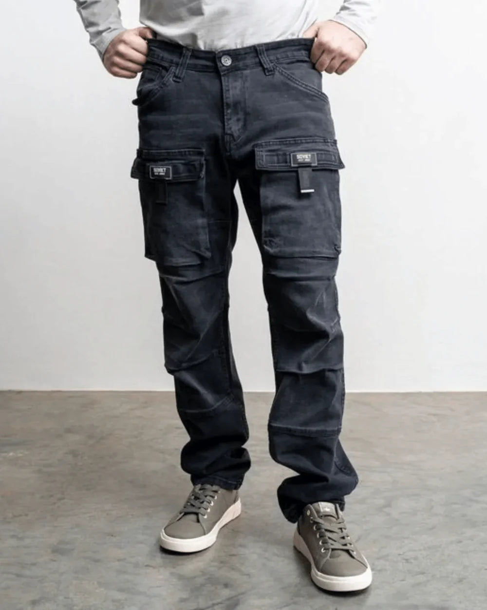 SOVIET CM GUNNER JEANS BLACK