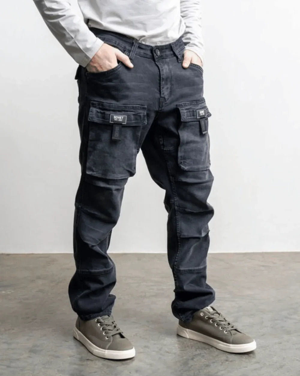 SOVIET CM GUNNER JEANS BLACK
