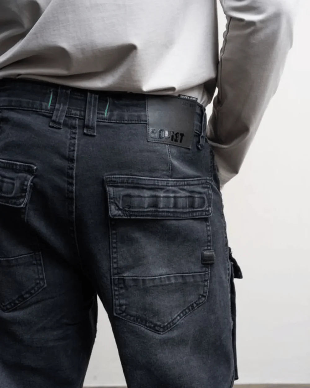 SOVIET CM GUNNER JEANS BLACK