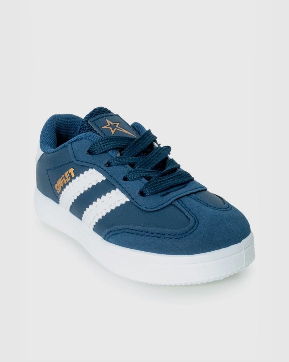 Soviet Youths Isla Navy - White - Shazem - KIDS SNEAKERS - SOVIET