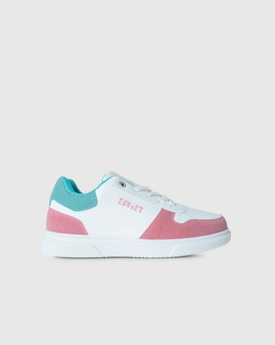 Soviet Youths Society 23 White - Pink - Shazem - KIDS SNEAKERS - SOVIET